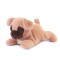 Peluche chien beige allongee lestee - HO3322.jpg