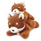 Panda roux peluche allongee - 30 cm- HO3323-2.jpg