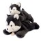 Loup gris peluche allongee - Les P'tits Relax - 30 cm- HO3324-3.jpg