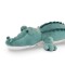 HO3331bis_.jpg Crocodile peluche allongé vert - 95 cm