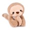 Peluche bien être - Paresseux en peluche magnétique beige - 30 cm- HO3358-4.jpg