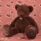 Ours en peluche Clémentin Marron Chocolat - 60 cm
