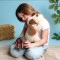 Peluche lestée Chien - ambiance enfant