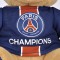 Peluche officielle Ours PSG Champion - Édition limitée et numérotée - 23 cm - focus