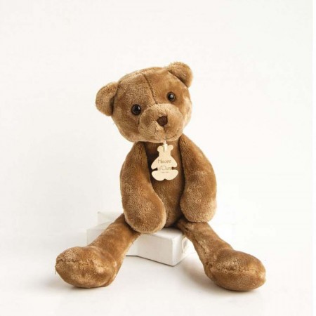 Peluche ours marron grandes jambes Histoire d'Ours