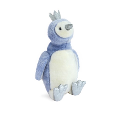 Peluche pingouin bleu - 50 cm