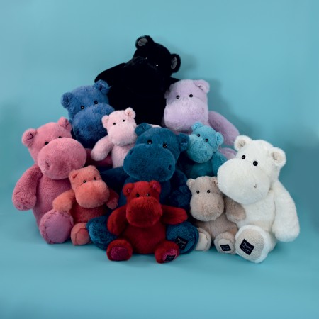 peluches hippopotame Histoire d'ours