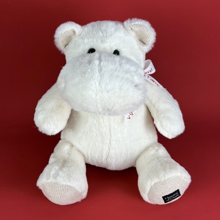 Peluche personnalisée St Valentin - Peluche Hippopotame blanc- Je t'Aime - 40 cm -HO3091-JTM-3.jpg
