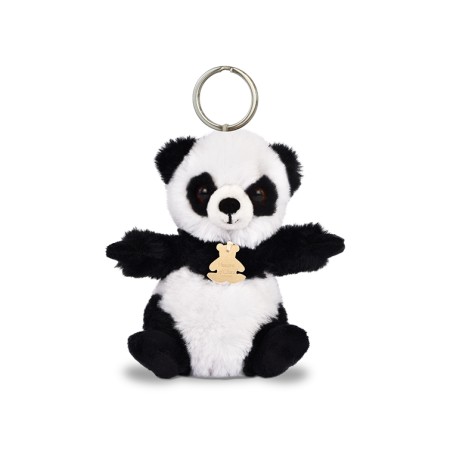 Porte-clés panda noir et blanc - 12 cm HO3292-face.jpg