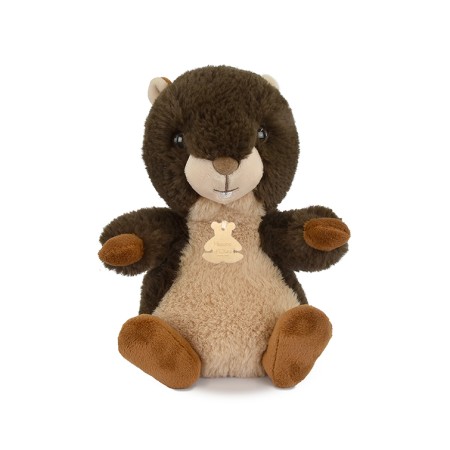 Peluche marmotte marron - 20 cl - HO3299.jpg