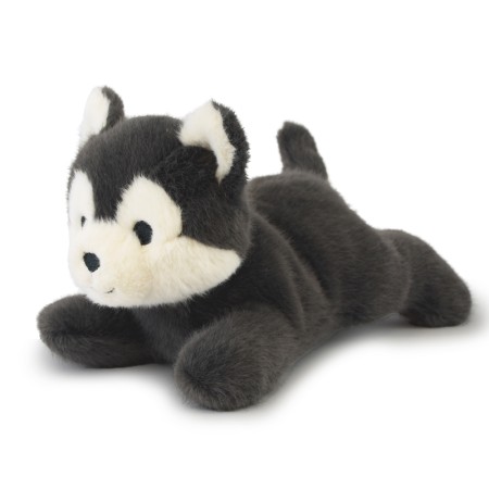 Loup gris peluche allongee - Les P'tits Relax - 22 cm- HO3318.jpg