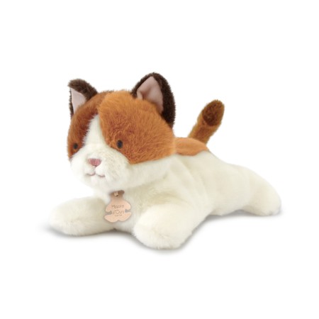 Peluche Chat allongee - Les P'tits Relax - 22 cm- HO3319-2.jpg
