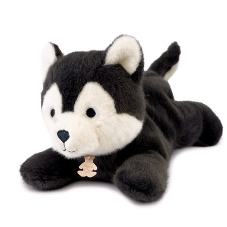 Loup gris peluche allongee - Les P'tits Relax - 30 cm- HO3324-2.jpg