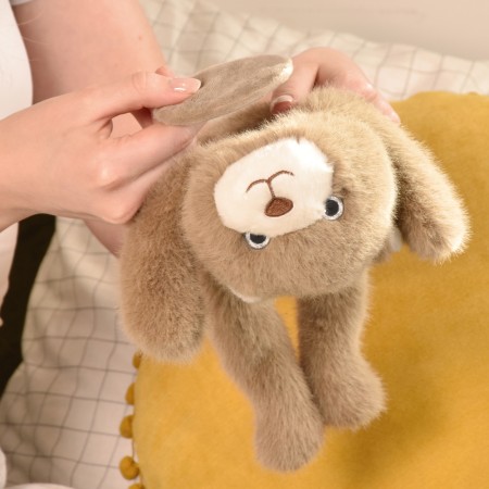 Peluche bien être - Ours en peluche magnétique marron - 30 cm-HO3357-7.jpg