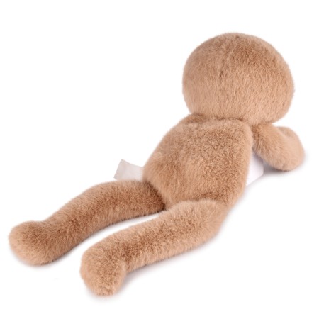 Peluche bien être - Paresseux en peluche magnétique beige - 30 cm -HO3358-1.jpg