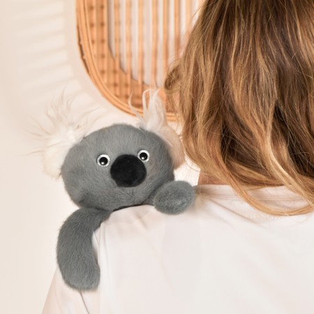 Peluche bien être - Koala en peluche magnétique gris - 30 cm- HO3359-4.jpg