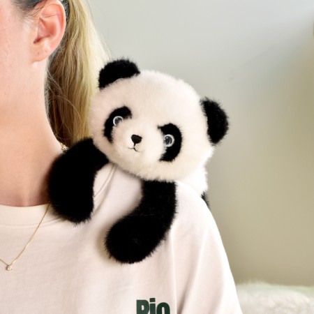 Peluche bien être - Panda en peluche magnétique noir et blanc - 30 cm-HO3361-1.jpg