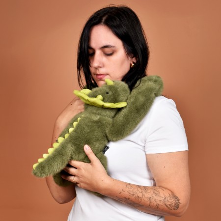 Peluche dinosaure vert lesté- HO3362-9.jpg