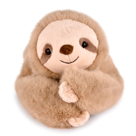 Peluche paresseux marron lesté - 40 cm - Podcoll- HO3364-5.jpg