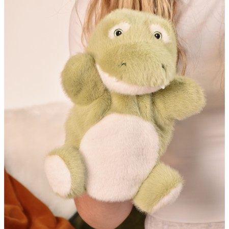 Marionnette Crocodile vert - 24 cm-HO3368.jpg