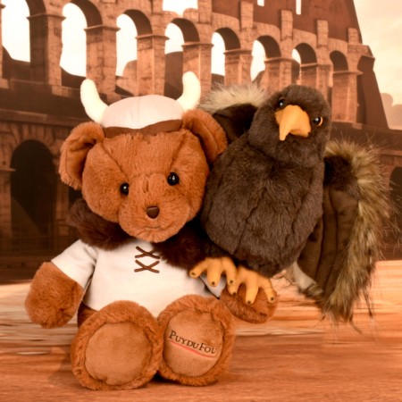Aigle en peluche - Puy du fou - 20 cm- LI4389-2.jpg