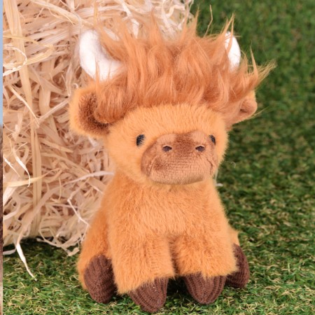 Porte clé Peluche vache - Puy du Fou - 15 cm- LI4523-2.jpg