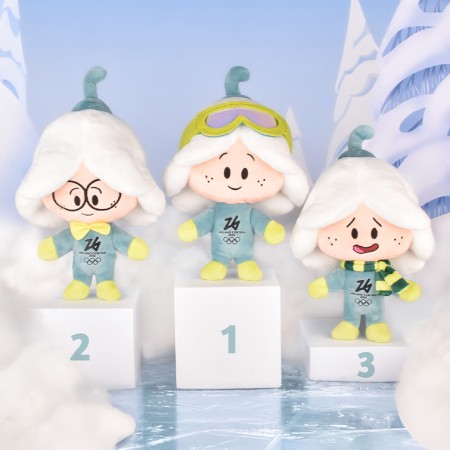 Les 3 Flo's Mascottes JO Milano-Cortina 2026