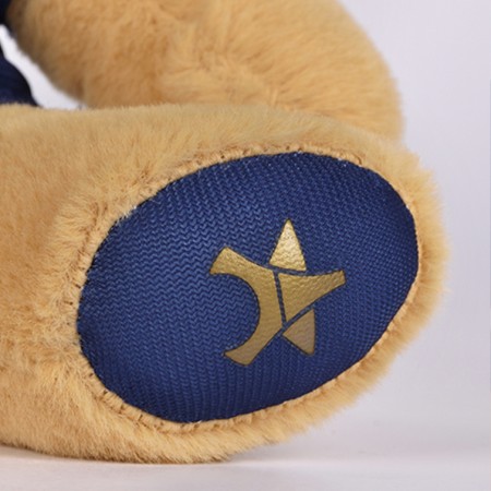 Peluche officielle Ours PSG Champion - Édition limitée et numérotée - 23 cm - étoile