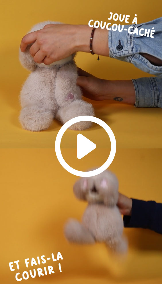 peluche coucou cach&eacute;