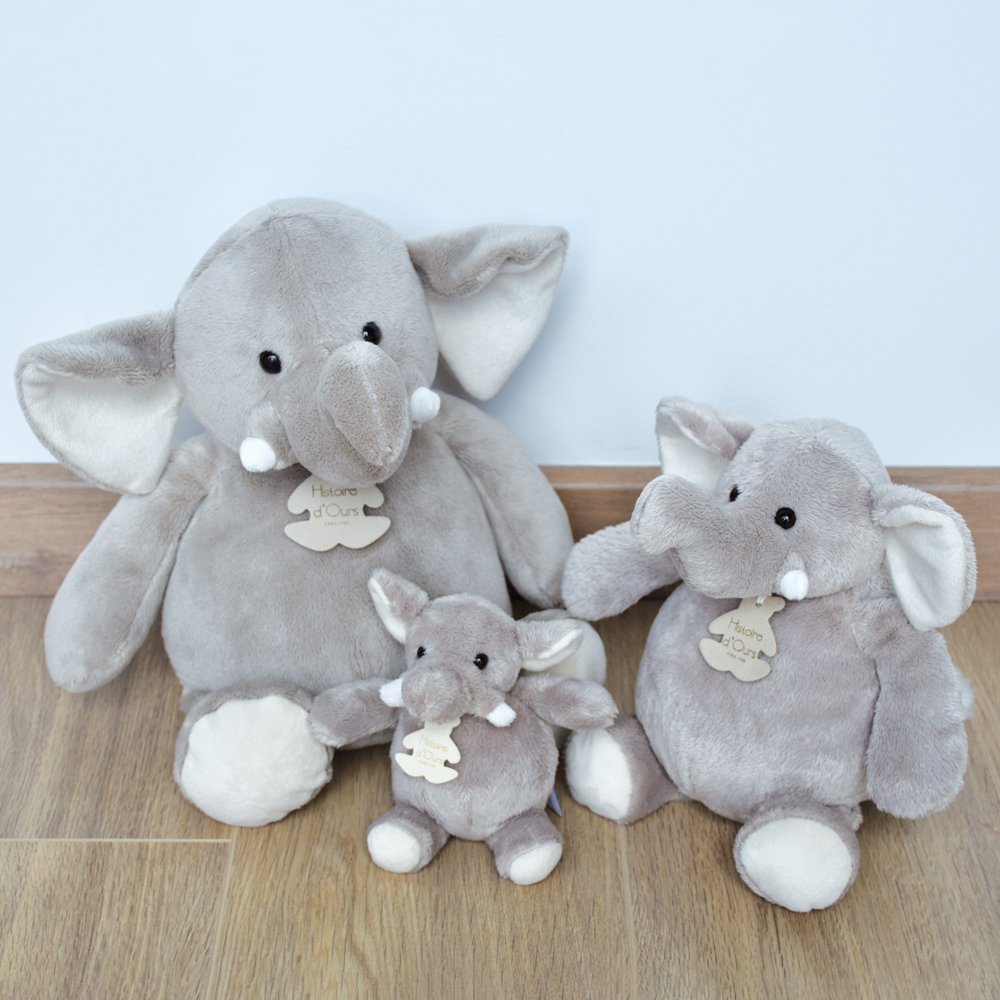 Elefante 38 cm de Doudou et Compagnie