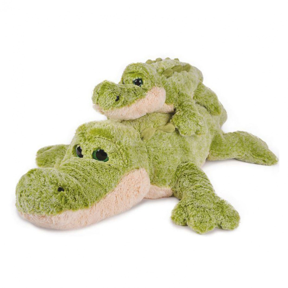 Marionnette Doudou Peluche Crocodile Histoire D'Ours - 24 Cm - Pour Bébé - Idée Cadeau Naissance