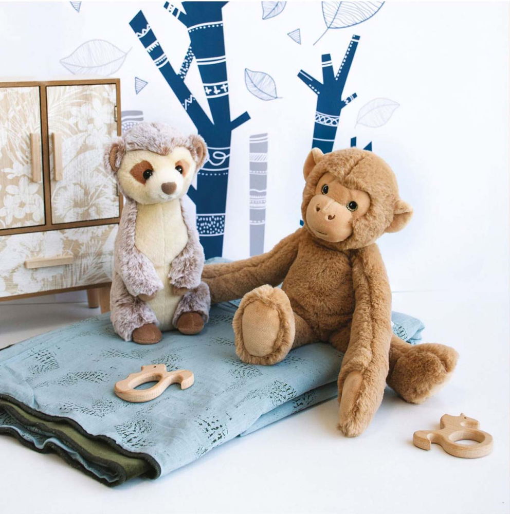 Ravensburger PLAY+ – Doudou Suricato Prima Infanzia Con Masticatore In Silicone