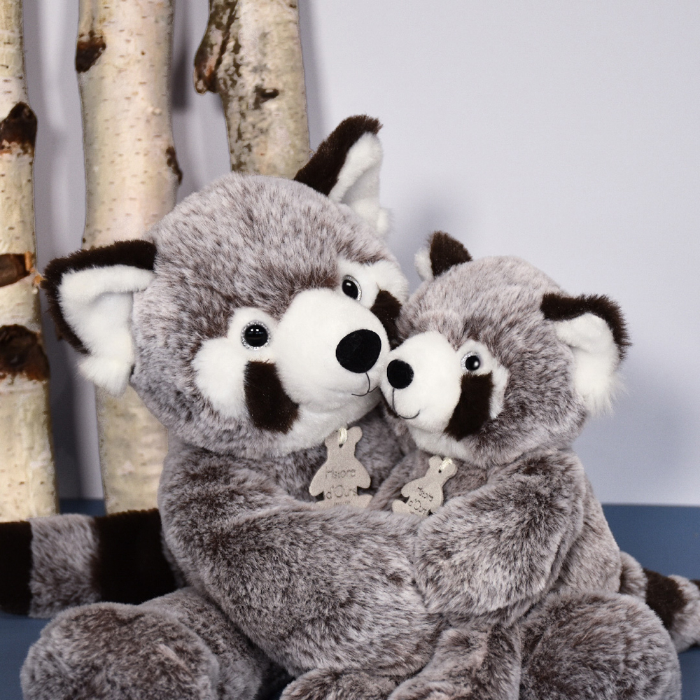 Chiffon Nettoyant écran En Forme De Panda - Peluche Avec Microfibre - Collection Minifeets - 7 Cm