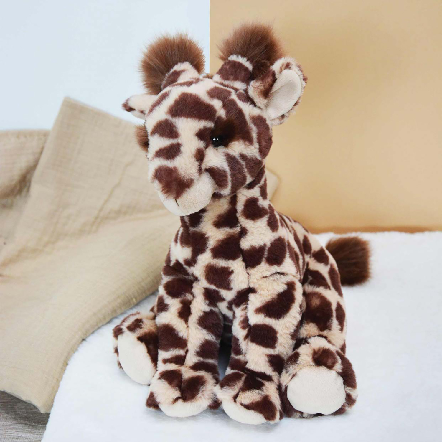 Girafe en peluche géante - 100 cm - Titours France - Livraison gratuite