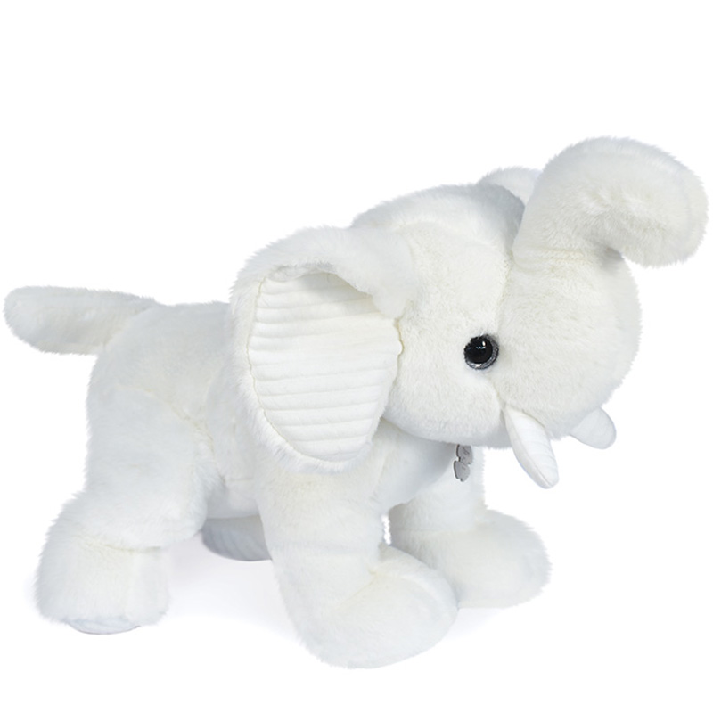 Zappi Co Jouet en peluche Elephant 100% recyclé (13-15cm) Collection de  peluches pour nouveau-né premier enfant